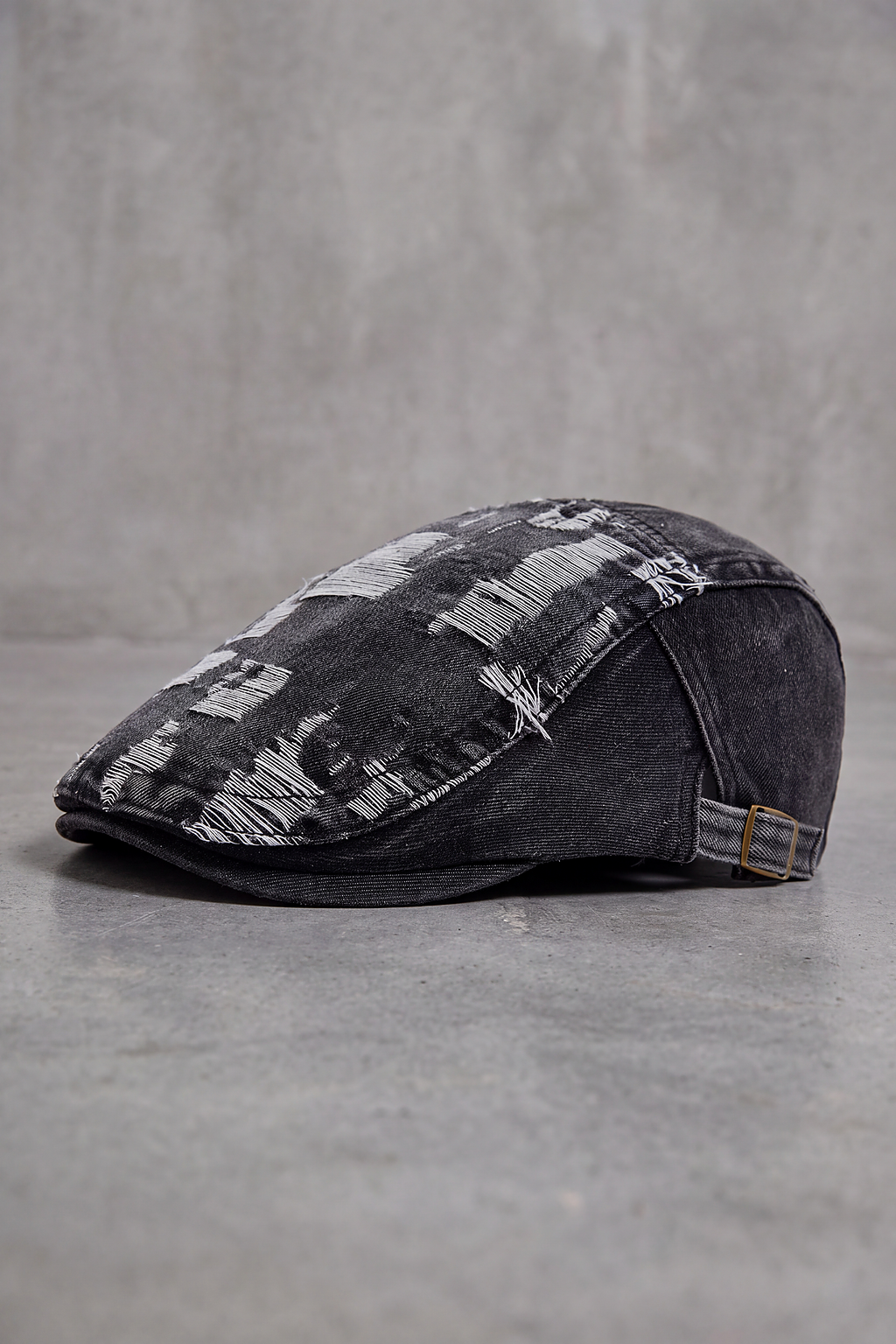 Béret Jean Usé Mixte noir – Grenoble