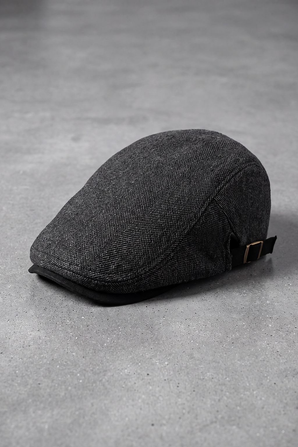 Béret Homme Motif Chevron Réglable noir – Ardennes