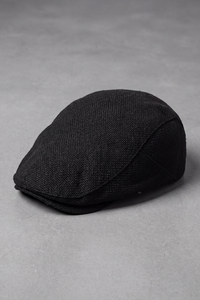 Béret Homme Lin Été Respirant noir – Lubéron