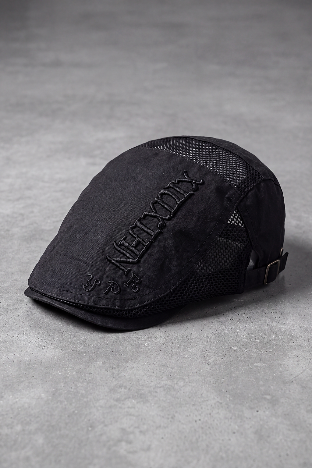 Béret Homme Coton Ajouré Été noir – Menton