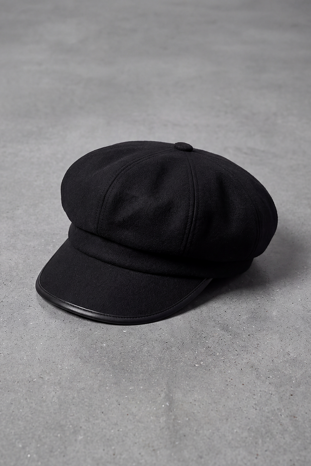 Casquette Gavroche Femme Laine noir – Margaux
