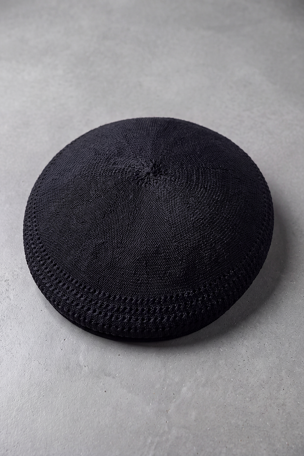 Béret Femme Tricot Été Aéré noir – Lou