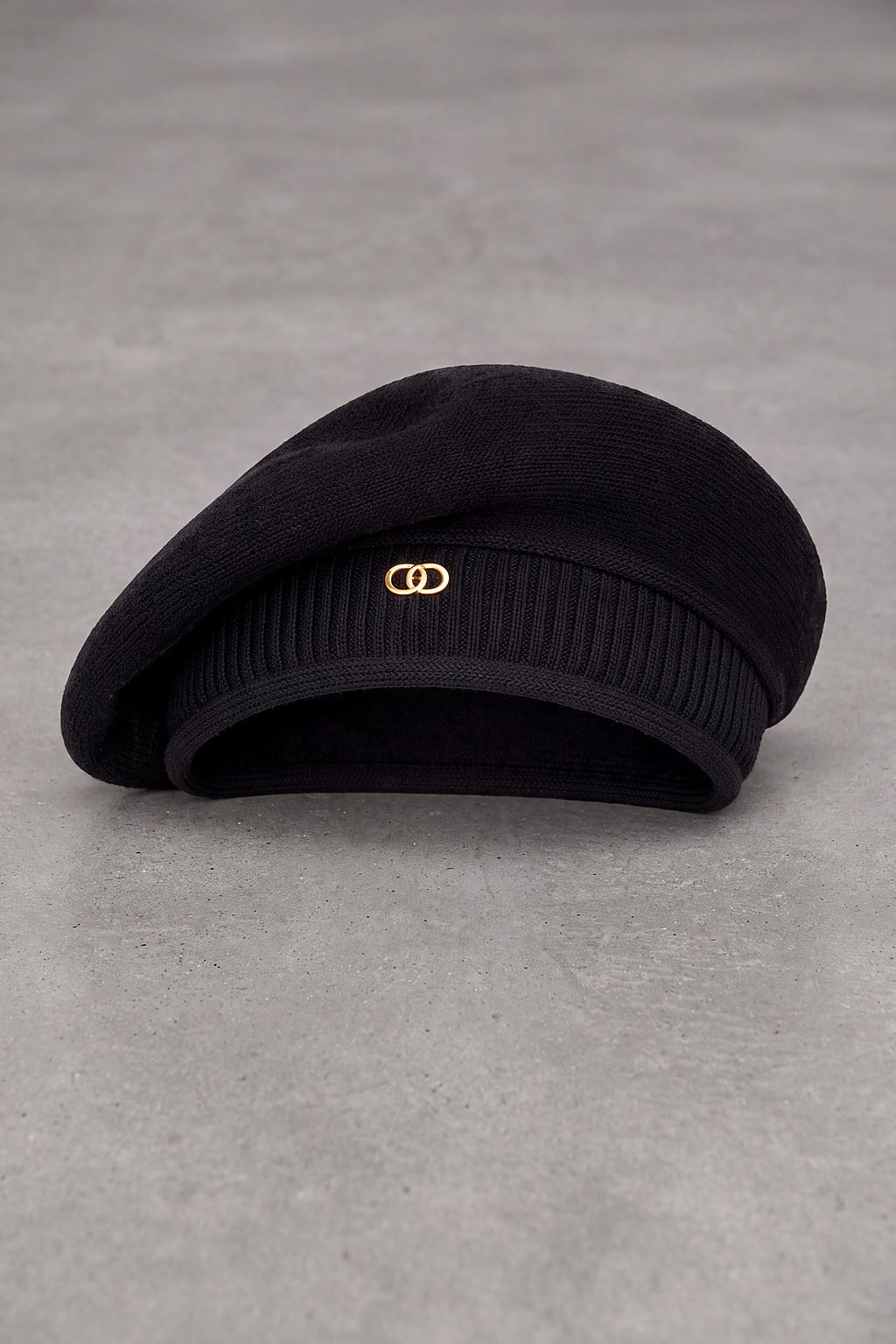 Béret Femme Hiver Élégant Camel noir – Mathilde