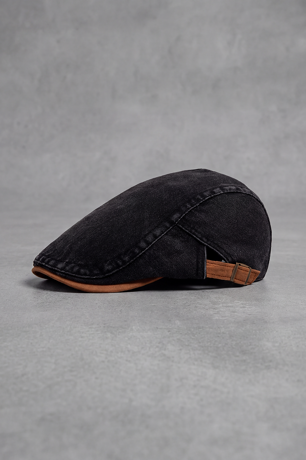 Béret Homme Jean Brut Réglable noir – Nîmes