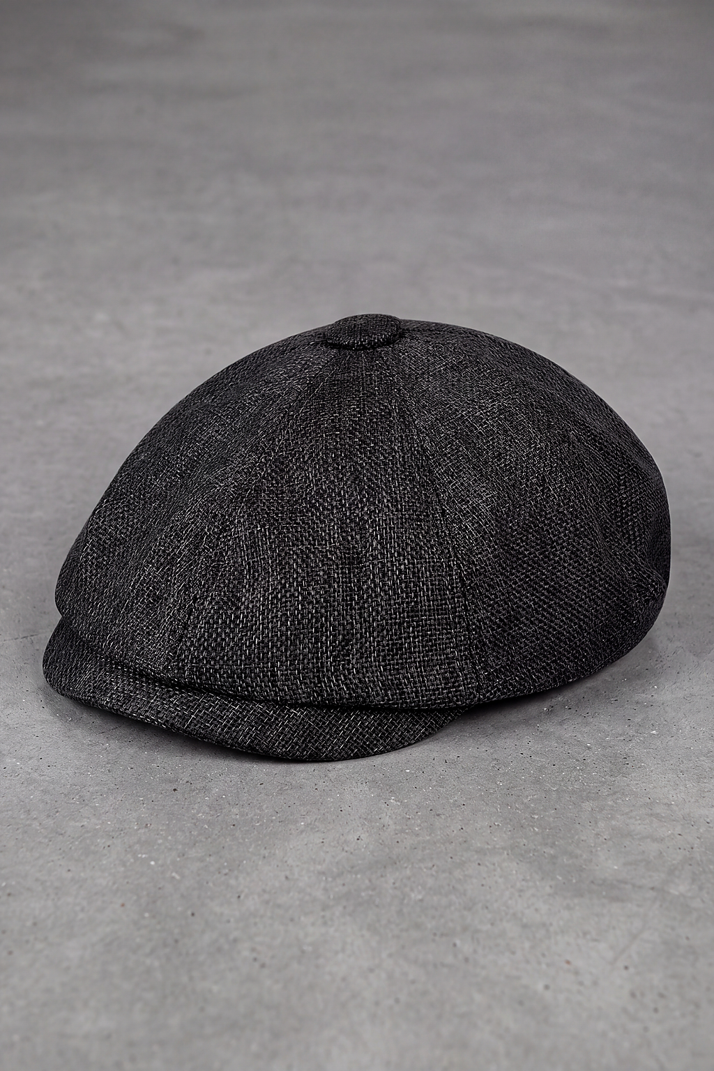 Béret Gavroche Homme Façon Anglaise noir – Cabourg
