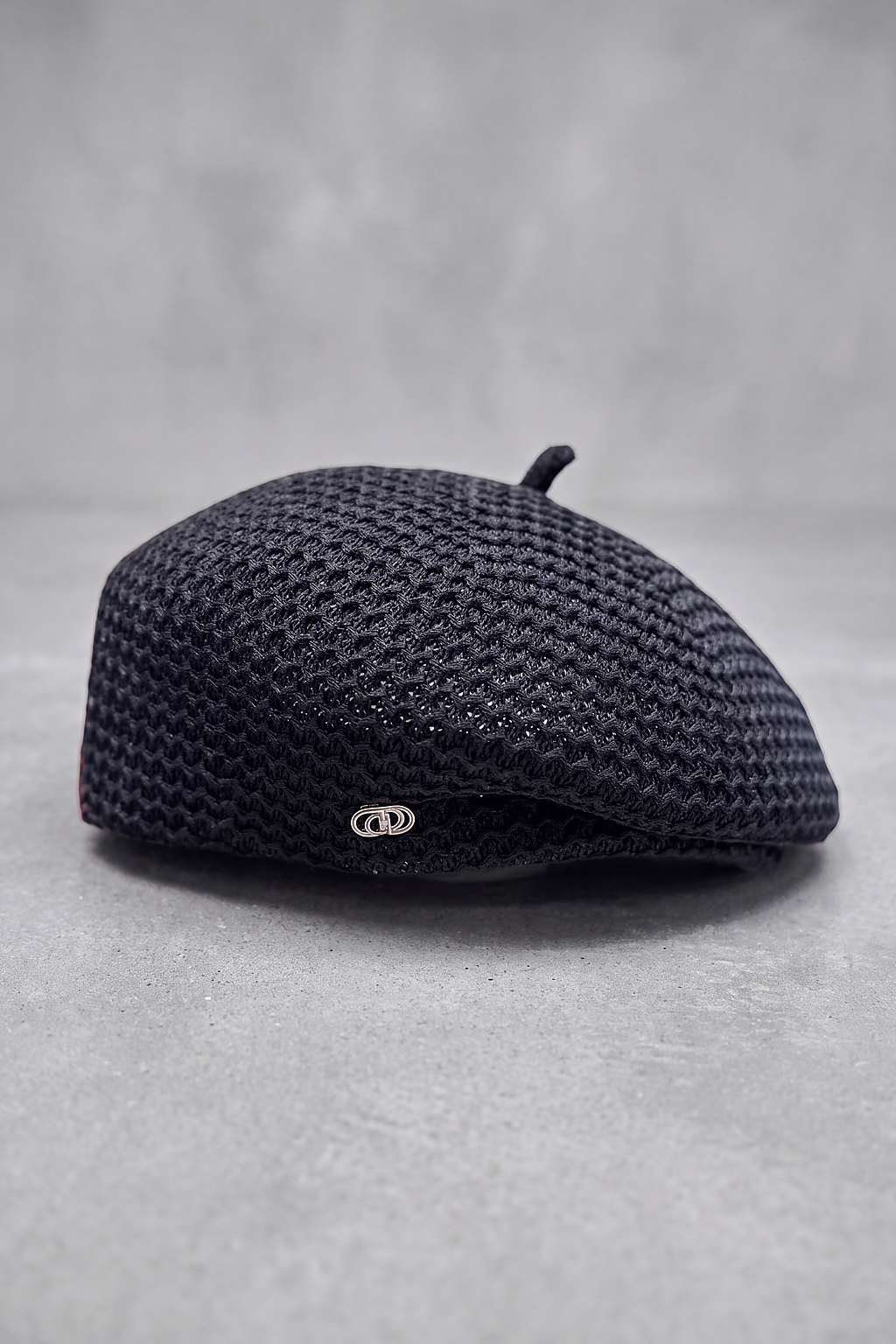 Béret Femme Coton Été Léger noir – Chloé