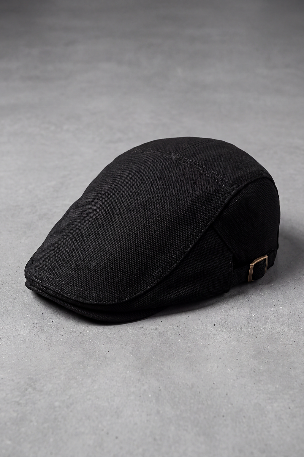 Béret Homme Tissu Boucle Arrière noir – Angers