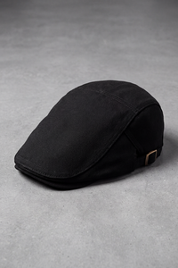 Béret Homme Tissu Boucle Arrière noir – Angers
