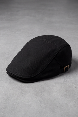 Béret Homme Tissu Boucle Arrière noir – Angers