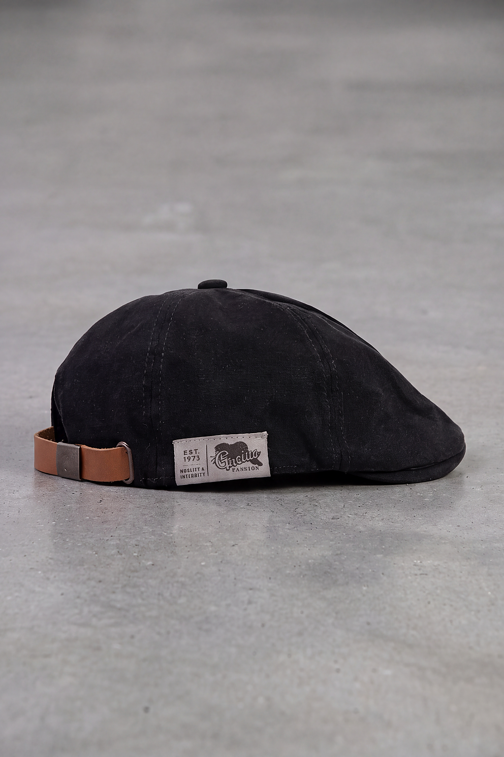 Casquette Plate Homme Coton Couleurs Vives noir – Collioure