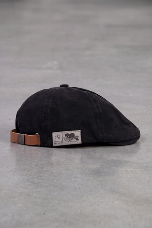 Casquette Plate Homme Coton Couleurs Vives noir – Collioure