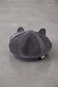 Béret Enfant Écossais Bicolore anthracite – Petit Pinceau