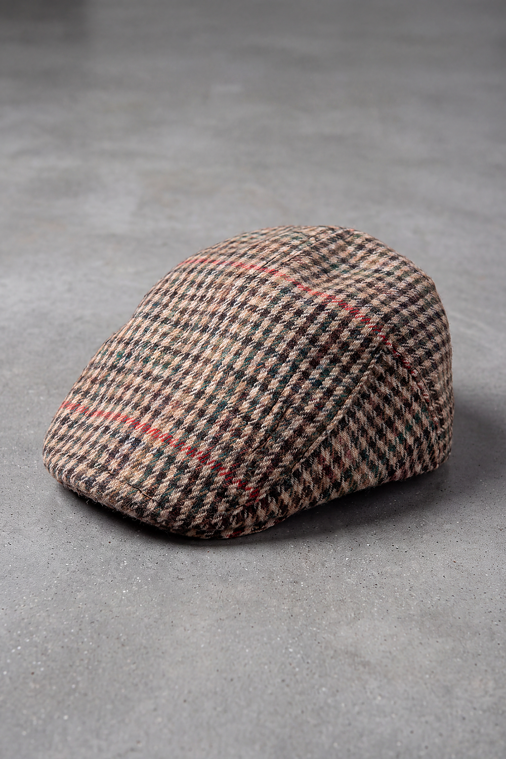 Casquette Plate Bébé Garçon Carreaux marron – Petit Mousse