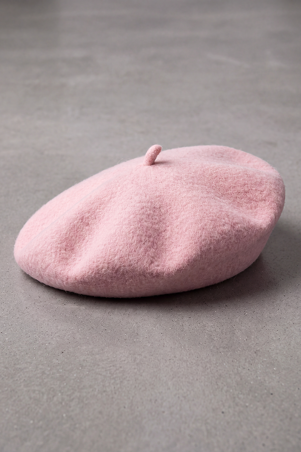 Béret Basque Femme en Laine Mélangée rose – Bidart