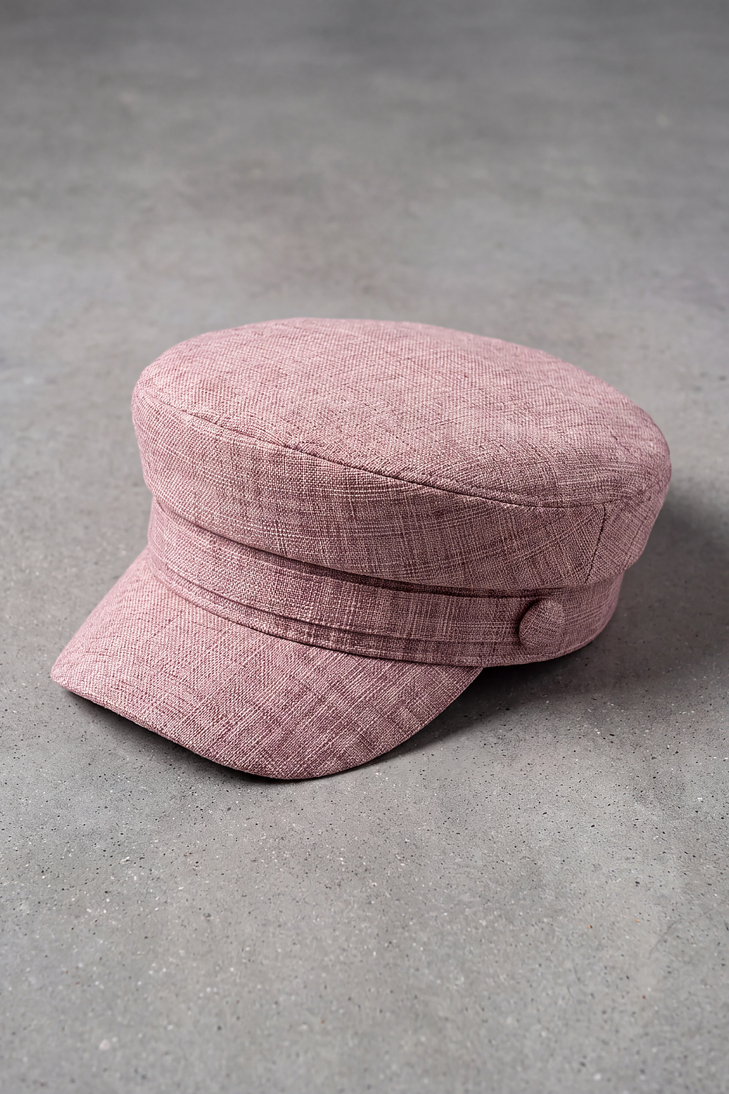 Casquette Gavroche Femme Coton Coloris Doux rose – Juliette