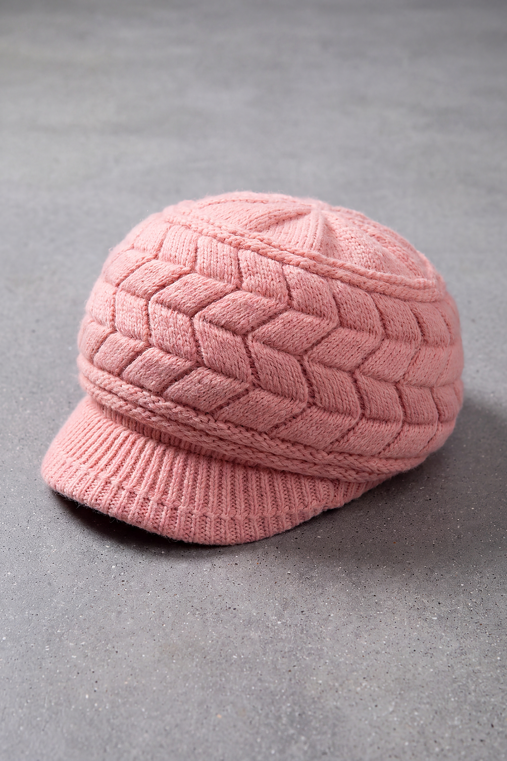 Béret Femme Polaire Très Chaud rose – Anaïs