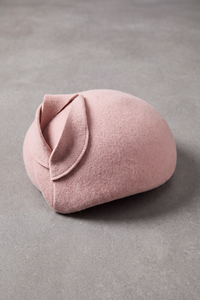 Béret Femme Laine avec Nœud rose – Charlotte