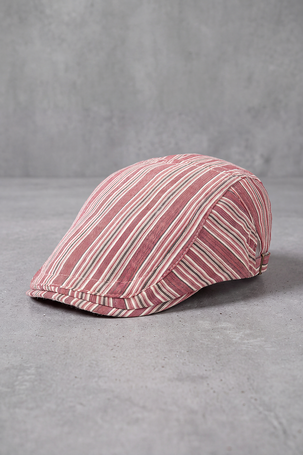 Béret Homme Coton Rayé Marin rouge – Concarneau