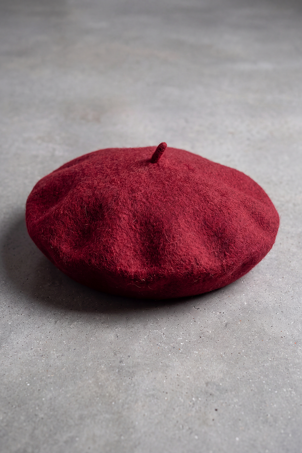 Béret Basque Mixte Grand Choix de Couleurs rouge bordeaux – Espelette