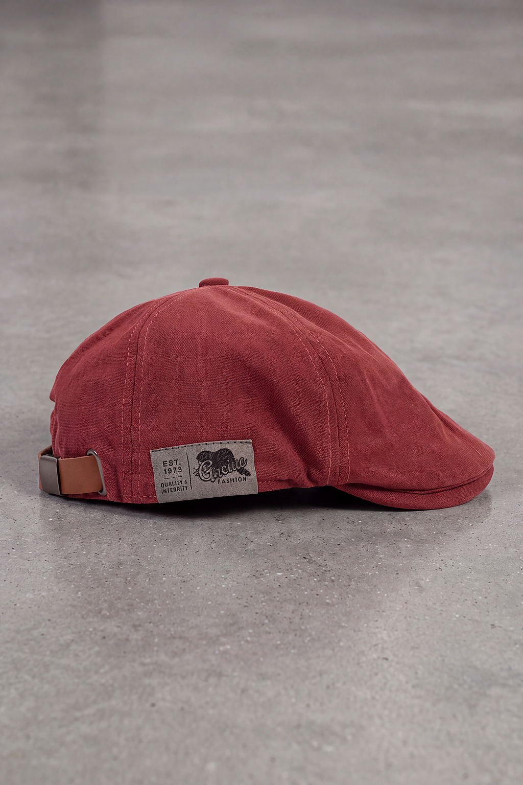 Casquette Plate Homme Coton Couleurs Vives rouge – Collioure