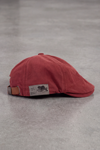 Casquette Plate Homme Coton Couleurs Vives rouge – Collioure