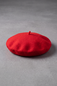 Béret Basque Mixte Grand Choix de Couleurs rouge – Espelette