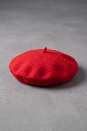 Béret Basque Mixte Grand Choix de Couleurs rouge – Espelette