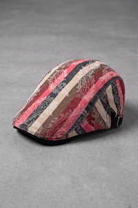Béret Homme Rayures Colorées rouge – Sète