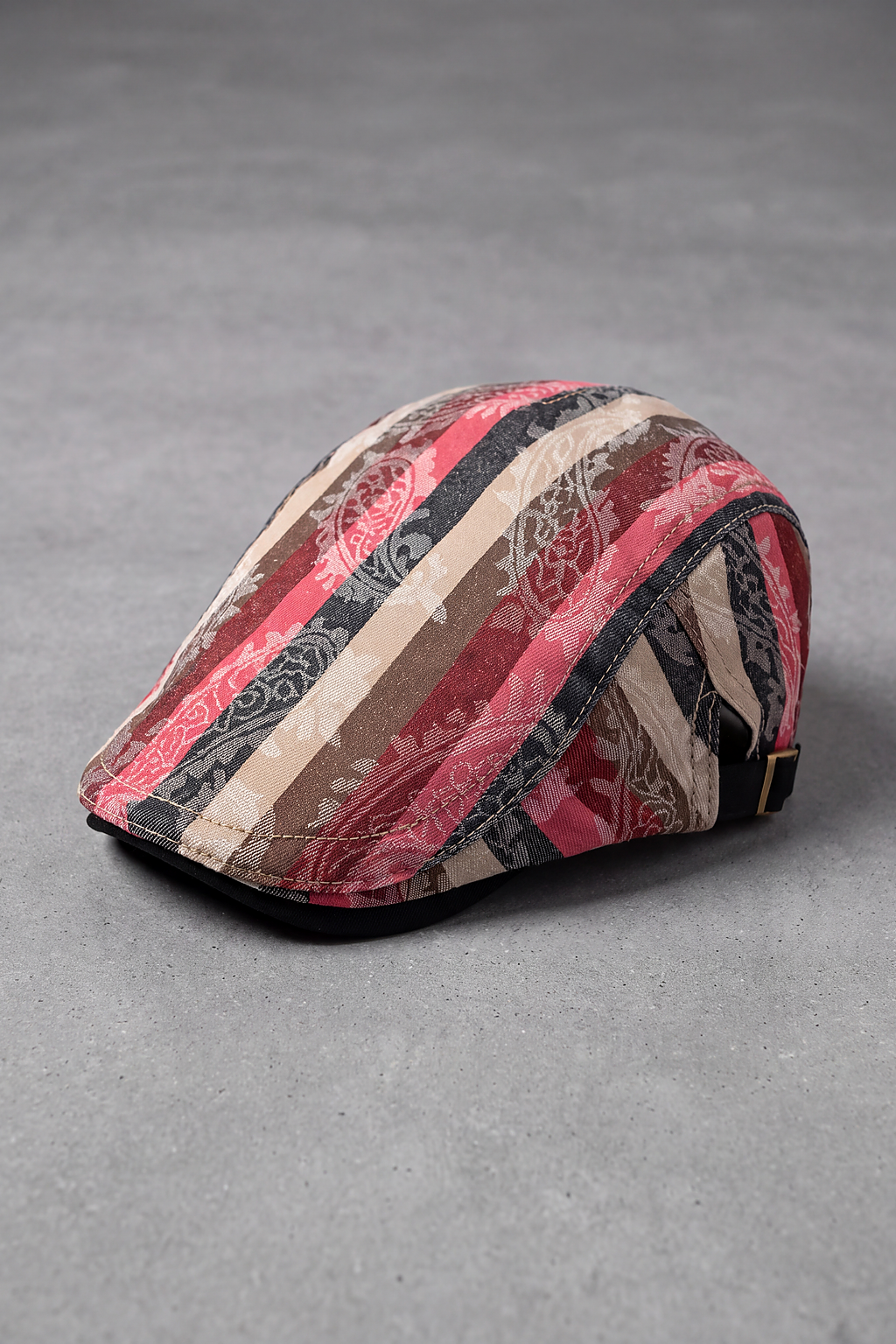 Béret Homme Rayures Colorées rouge – Sète