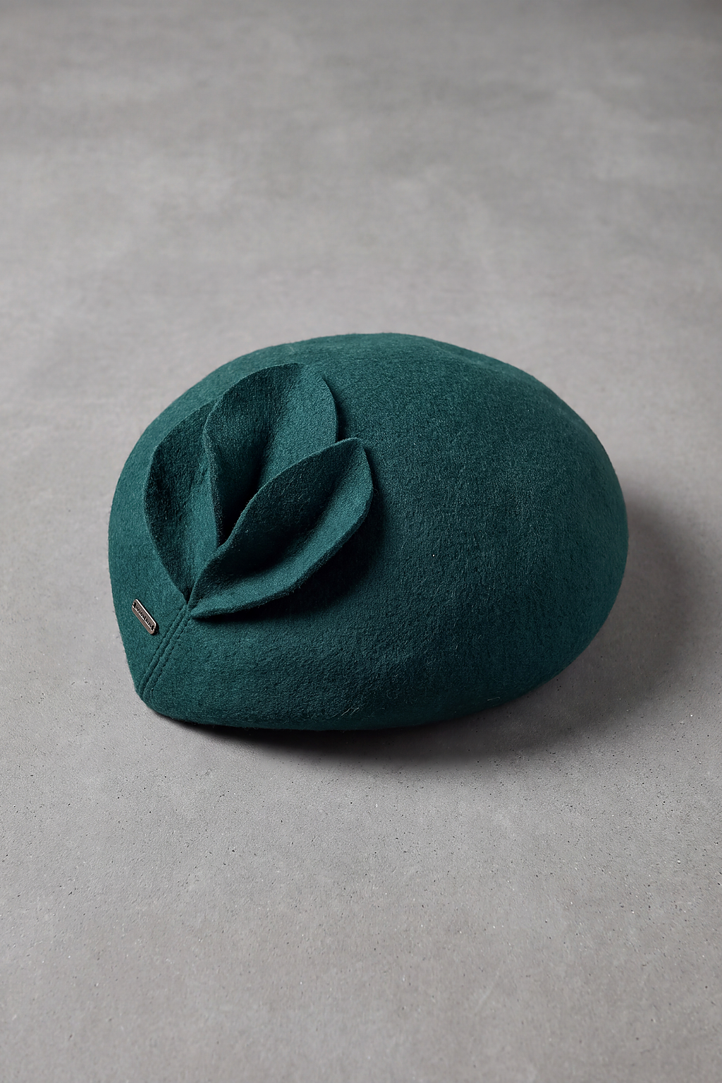 Béret Femme Laine avec Nœud vert – Charlotte