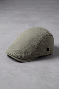 Béret Homme Coton Doux Quotidien vert – Nantes