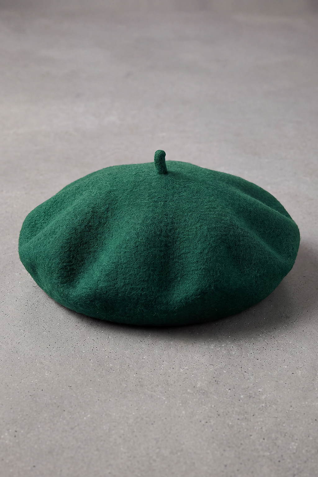Béret Basque Femme en Laine Mélangée vert – Bidart