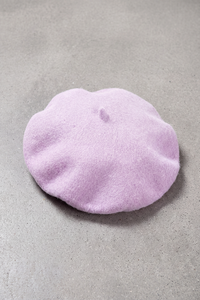 Béret Basque Femme Classique violet – Itxassou
