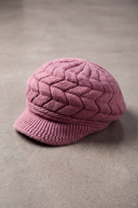 Béret Femme Polaire Très Chaud violet – Anaïs