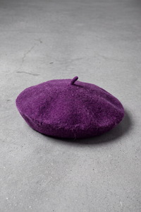 Béret Basque Mixte Grand Choix de Couleurs violet – Espelette