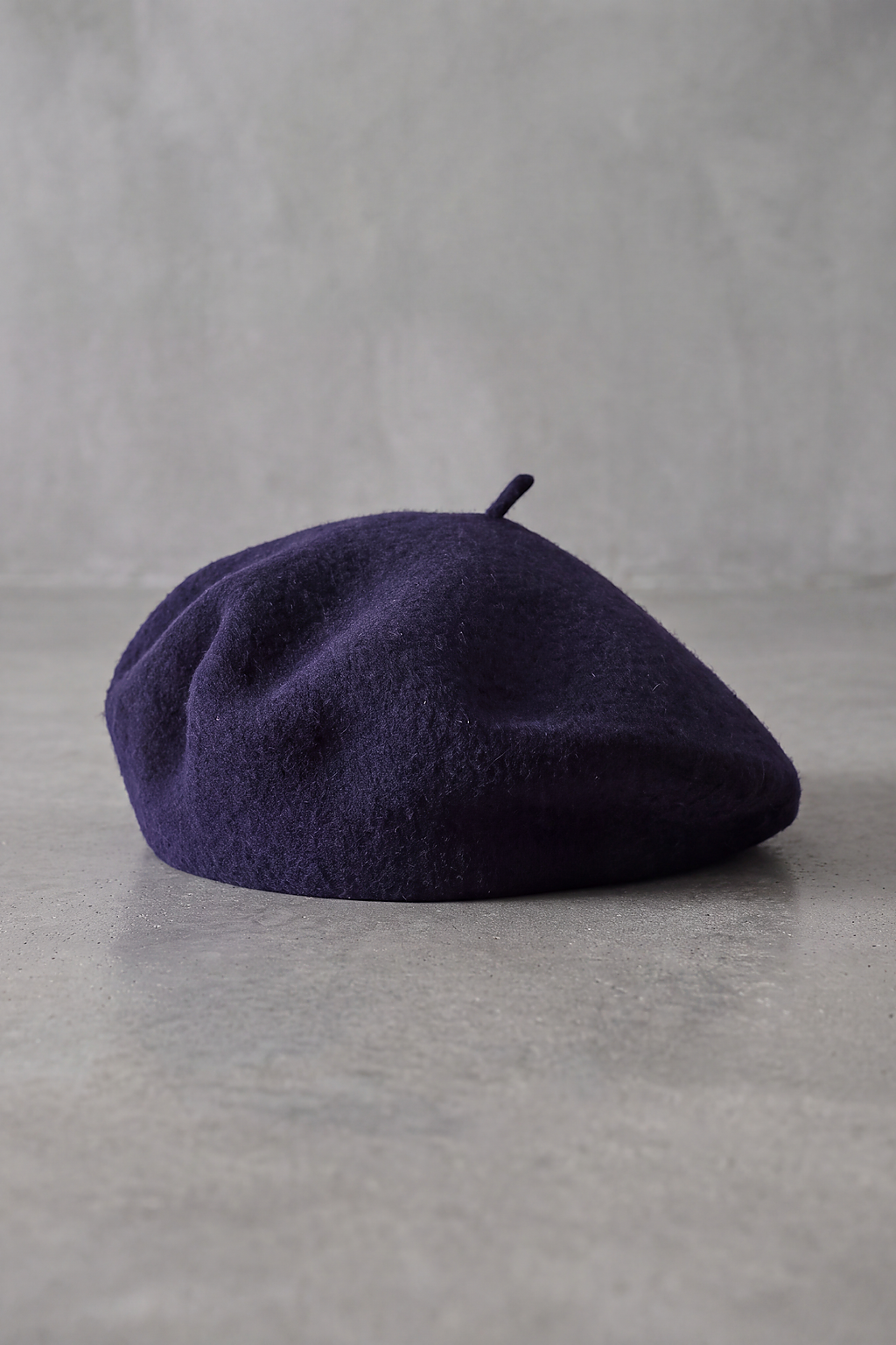 Béret Femme Laine Couleurs d'Automne bleu marine – Apolline