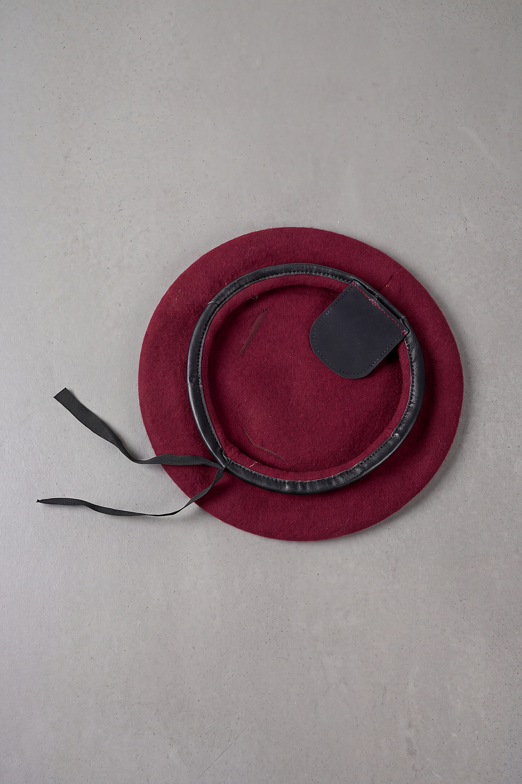 Béret Militaire Laine XXL bordeaux – Garnison