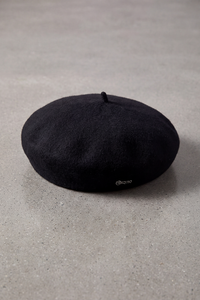 Béret Femme Laine de Peintre noir – Palette