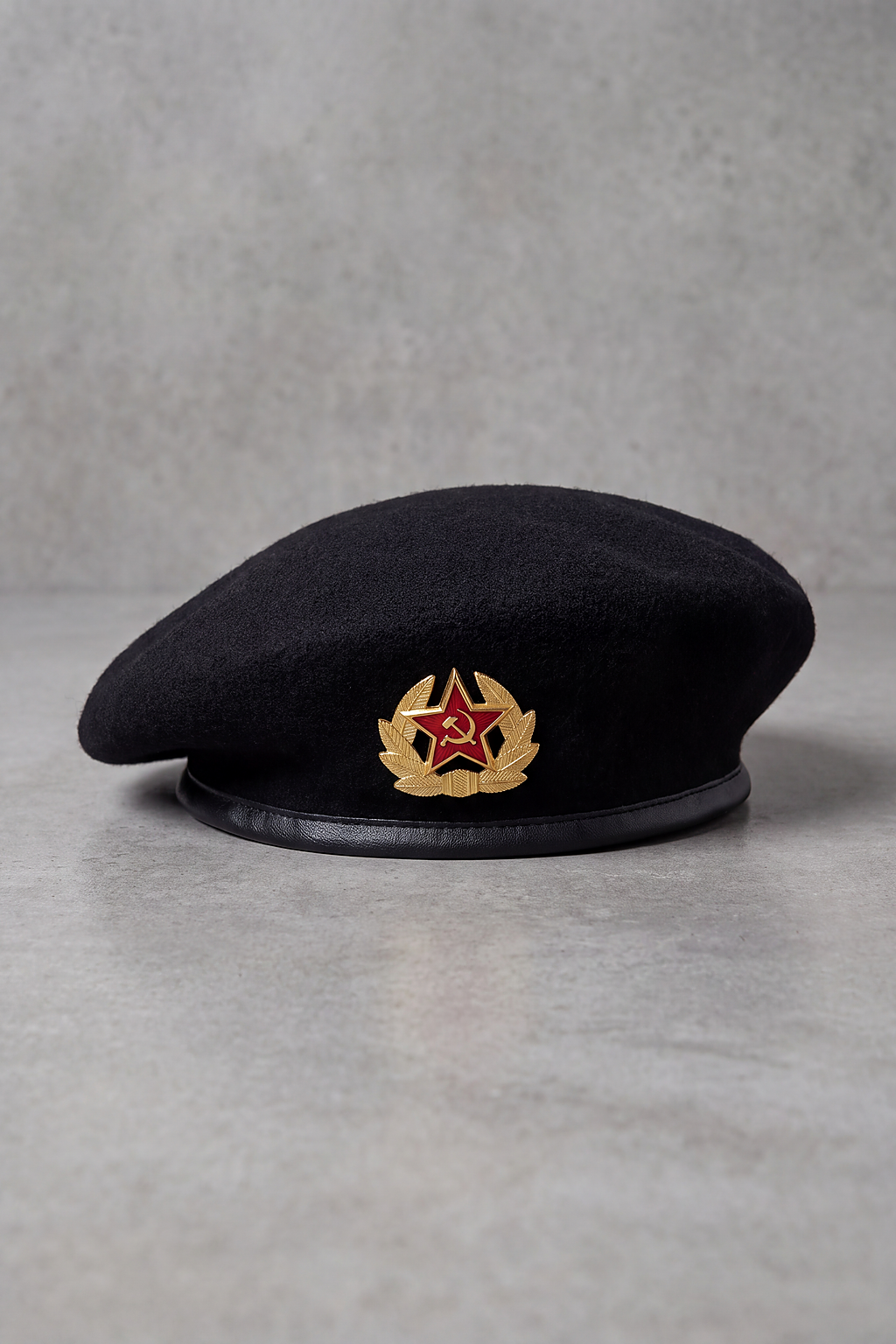 Béret Militaire Laine Écusson Brodé noir – Escadro