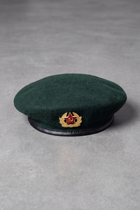 Béret Militaire Laine Écusson Brodé vert – Escadro